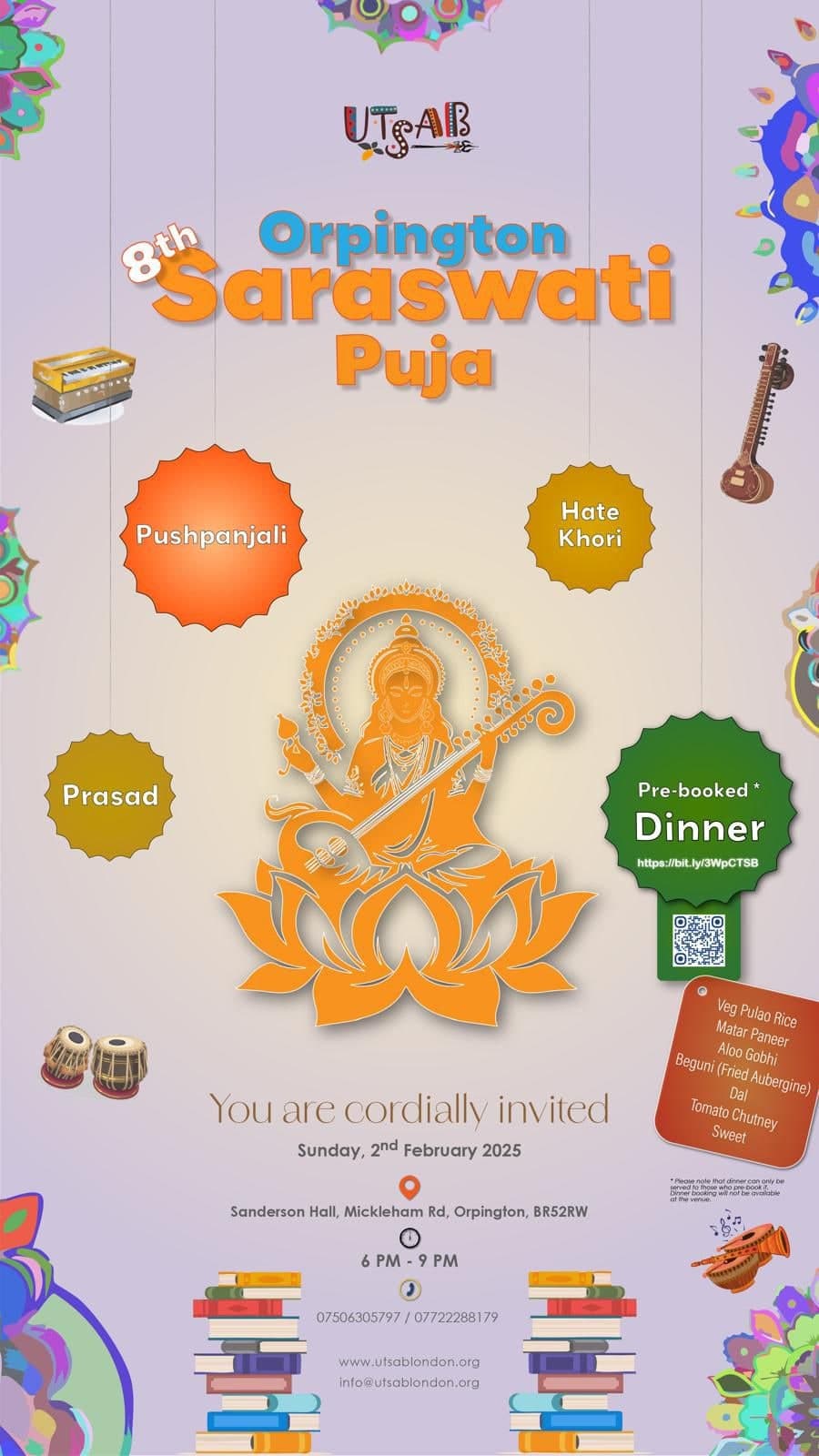 UTSAB Saraswati Puja 2025